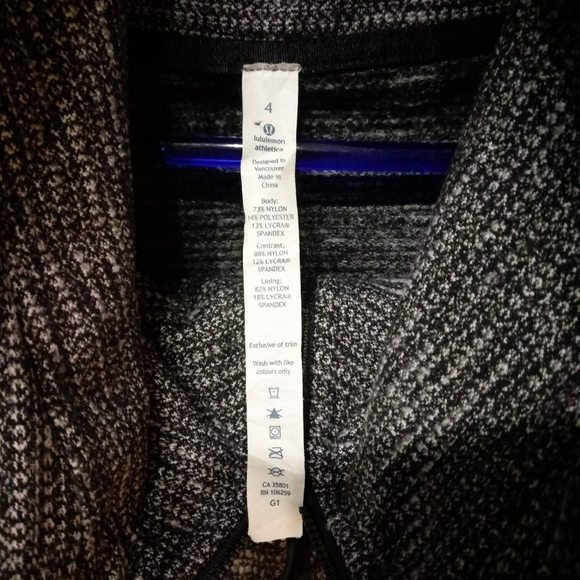 NWOT Rare Lululemon "Be Present" Jacket Coco Pique - Picture 4 of 4